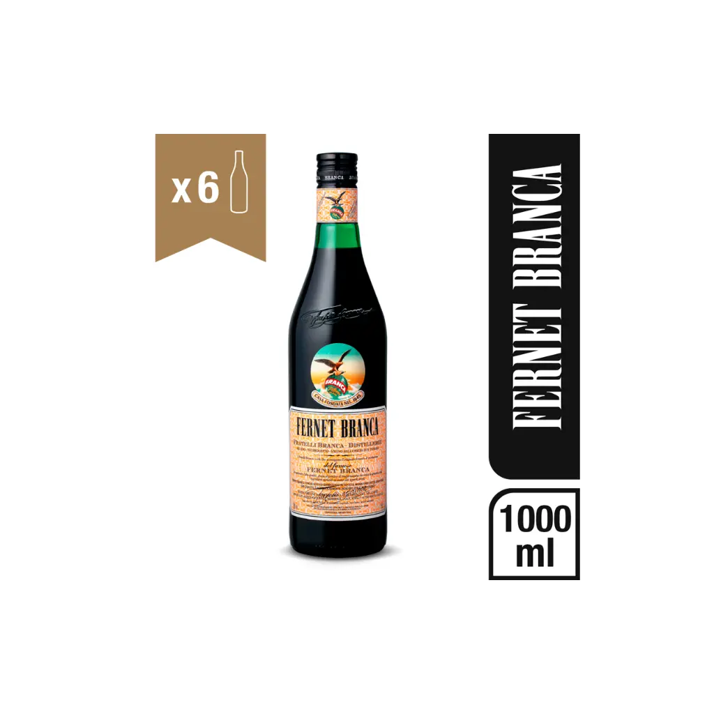 Fernet Branca 1000 ml 