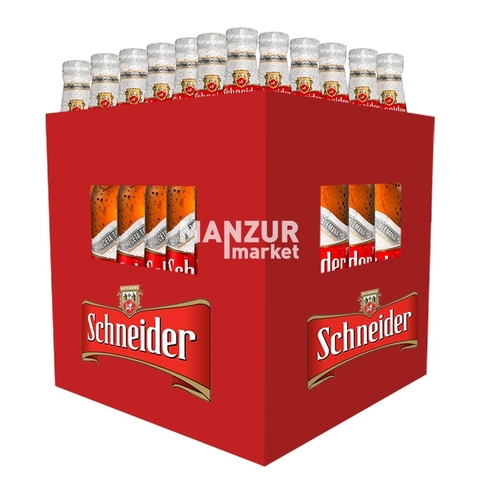 Cerveza Schneider 1L (Cajón x 12 unidades)